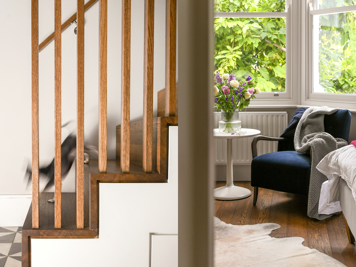 oak stairs
